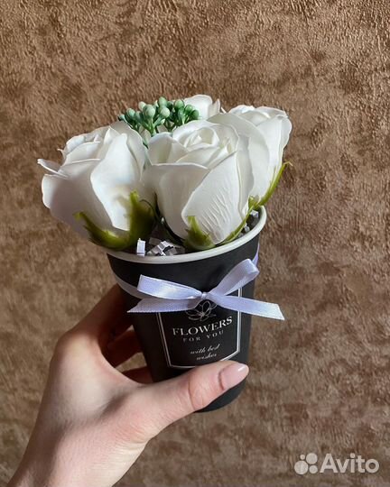 Мыльные букеты