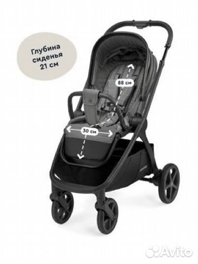 Коляска 2 в 1 Junion Chillibom, новая
