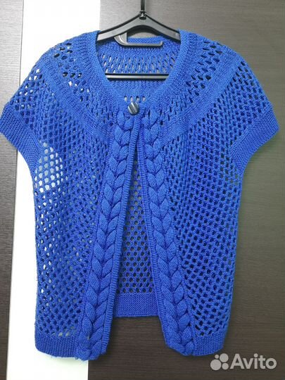 Вязаная накидка