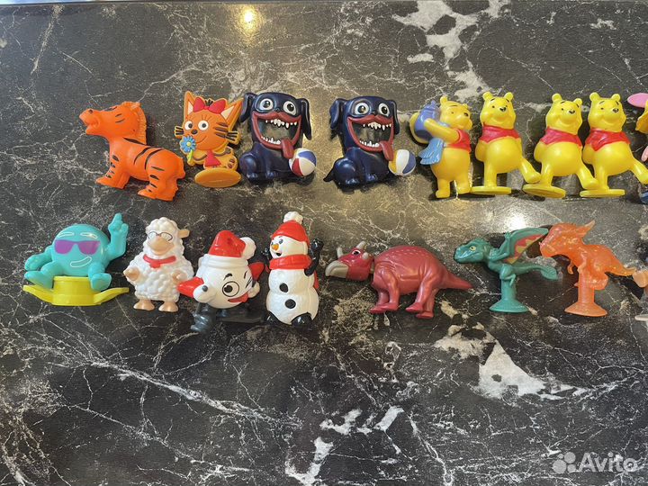 Kinder сюрприз Винни пух, Маша и медведь и т д