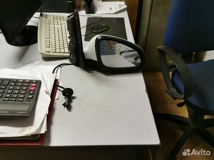 Зеркало правое opel astra j