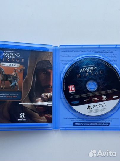 Assassins creed mirage ps5 диск