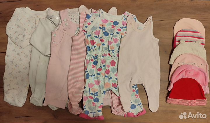 Пакет одежды для новорожденной девочки