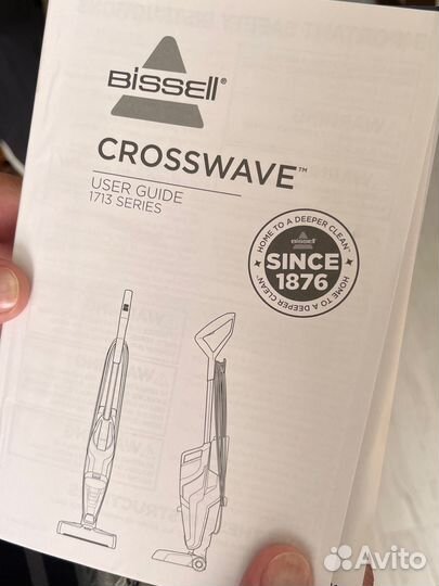 Моющий Пылесос Bissell crosswave 1713 series