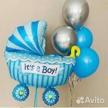 Гелевые шары с индивидуальной надписью