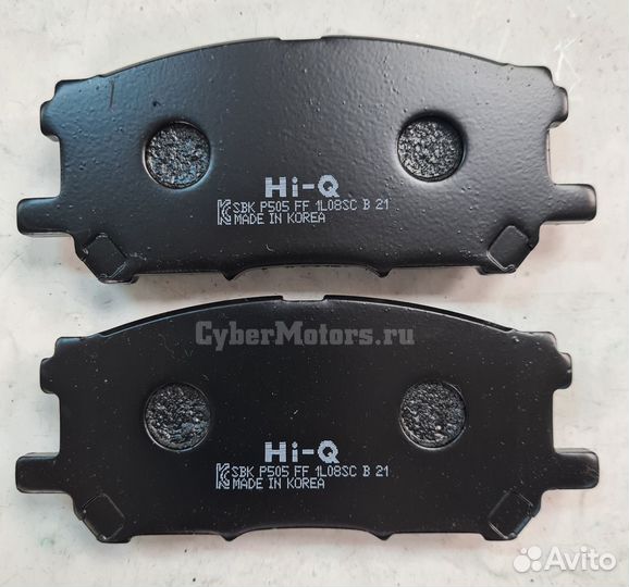 Колодки тормозные передние lexus RX