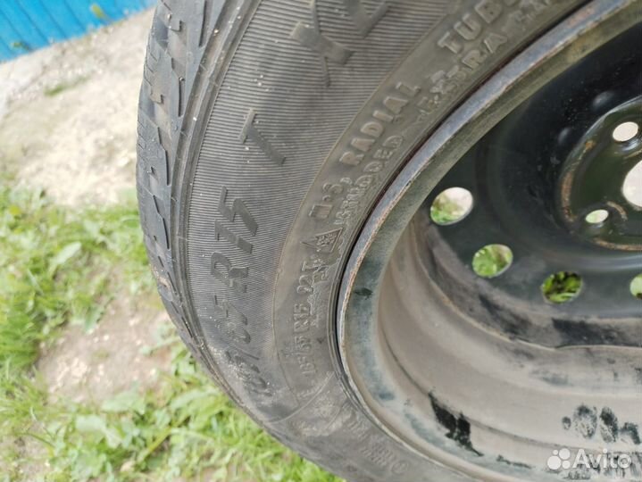 Зимние колеса r15 на дисках 4 штуки