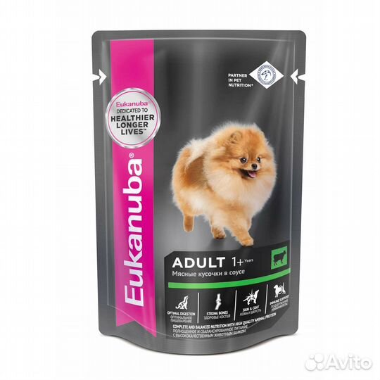 Влажный корм для собак Eukanuba Adult All Breed