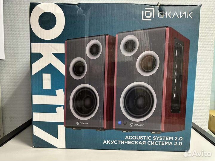 Полочная акустическая система oklick ок-117