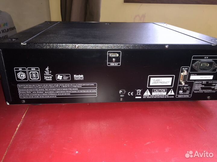 Denon blu ray dvd 2500bt