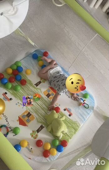 Большой детский манеж