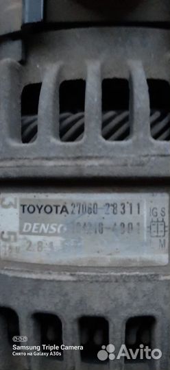 Генератор toyota