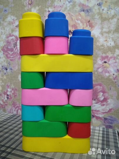 Мягкий конструктор кирпичики Десятое королевство