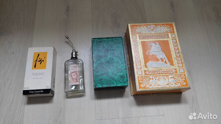 Парфюмерная упаковка советского времени