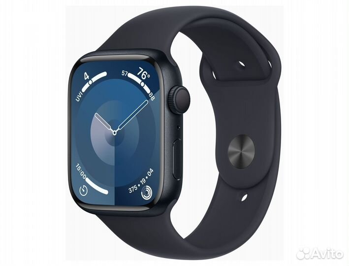 Apple Watch Series 9 45мм GPS Midnight Sport Band