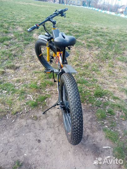 Велосипед электрофэтбайк