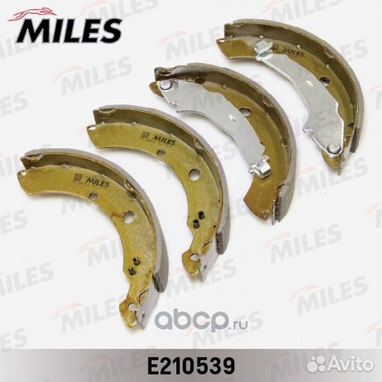 Колодки тормозные барабанные VW polo sedan 10