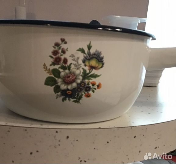 Ковш эмалированный СССР