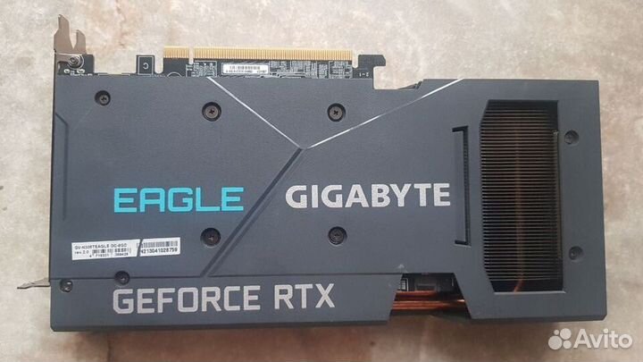 Видеокарта gigabyte GeForce RTX 3060 Ti eagle OC