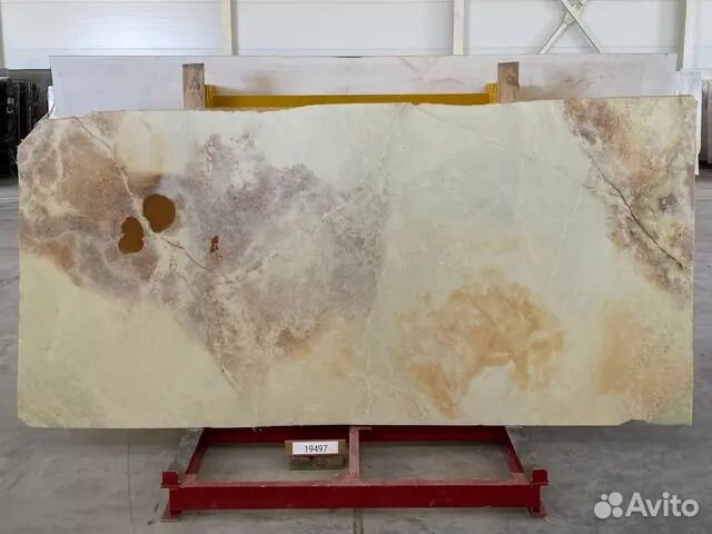 Оникс onice light green, Слэб 20 мм