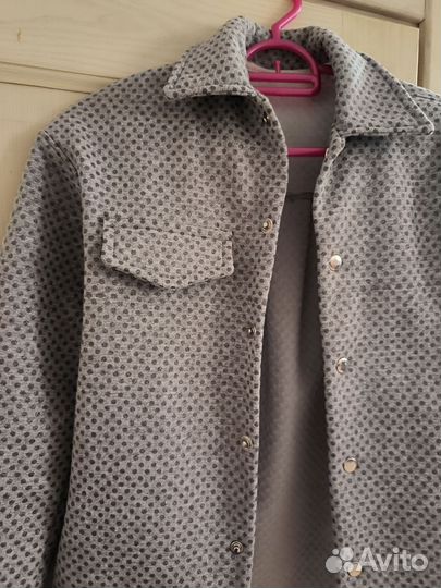 Рубашка футер 3 х нитка начес