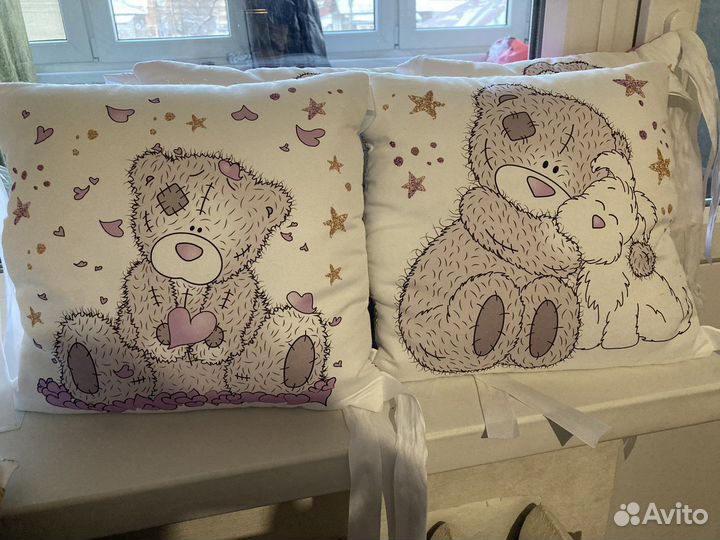 Бортики на кроватку