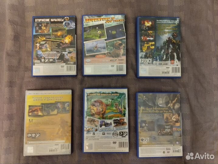 Диски для PS2 (Playstation 2)