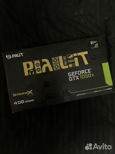 Видеокарта gtx 1050 ti palit