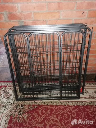 Вольер для собак усиленный, ворота безопасности