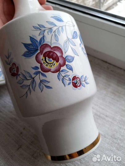 Графин/стаканы/поднос/Фаянс зик