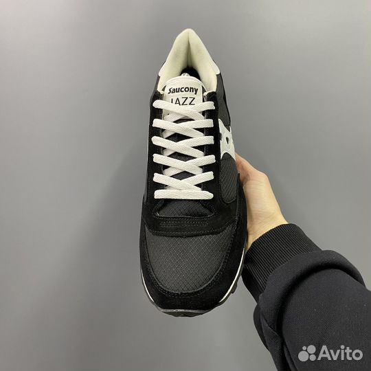 Кроссовки Saucony Jazz Original Black/White 46-49