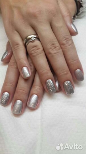 Наращивание ногтей, маникюр, шилак, гельлак, педик