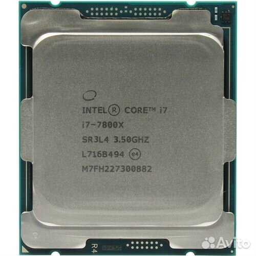 Процессор i7 7800x