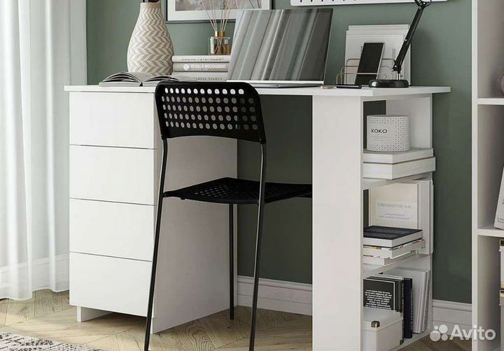 Стол Айсти 3 белый