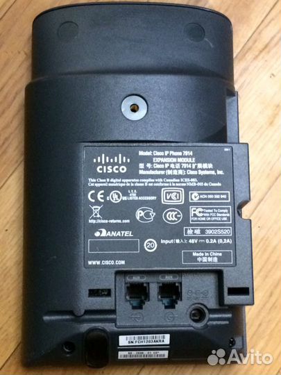 Модуль расширения Cisco IP Phone 7914