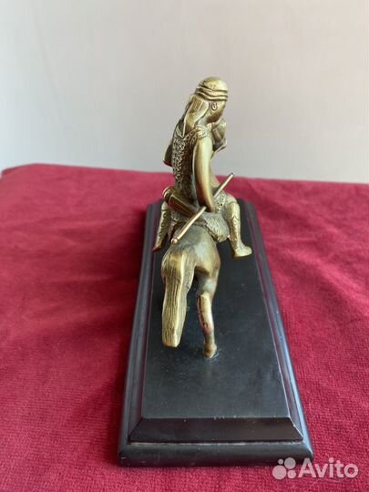 Бронзовая статуэтка Скиф воин всадник