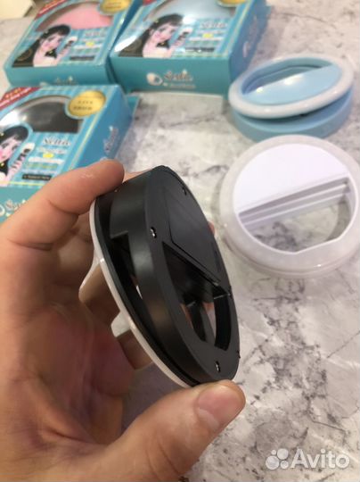 Селфи лампа на телефон кольцевая