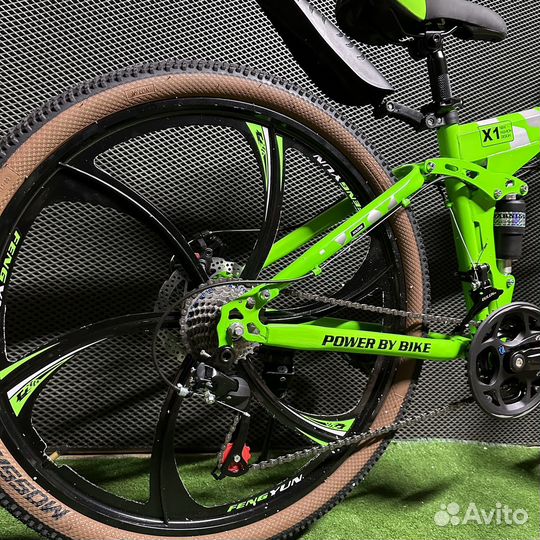 Велосипед новый 26 на литых дисках складной