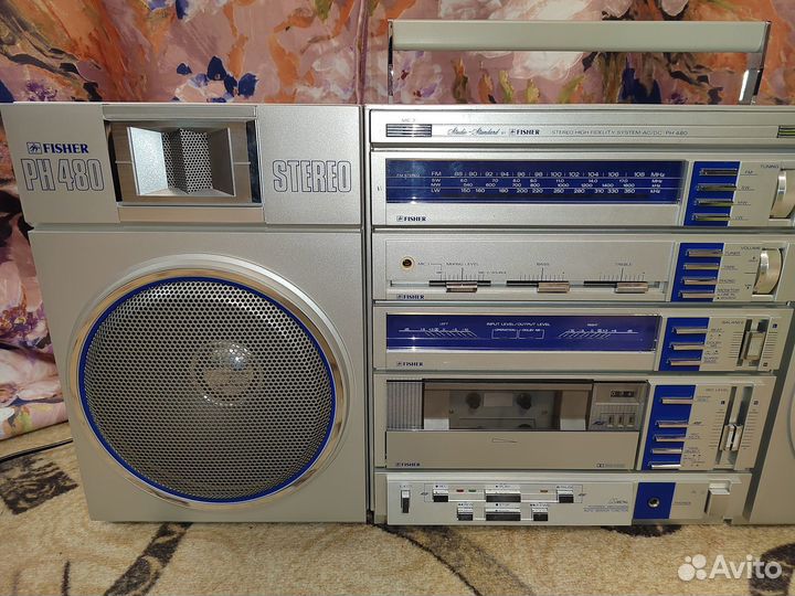 Магнитофон Fisher PH 480 Винтаж