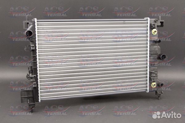 Радиатор охлаждения Шевроле Авео T300 1.6 12- AT