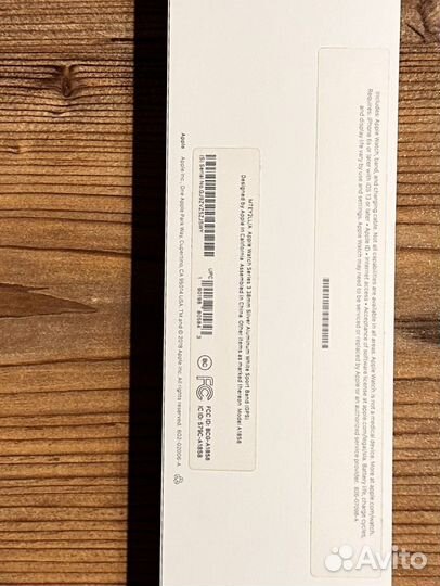 Часы apple watch 3 38 mm