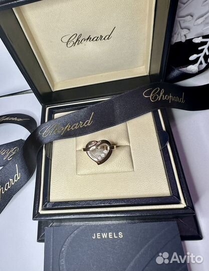 Кольцо Chopard Happy Diamonds Heart оригинал