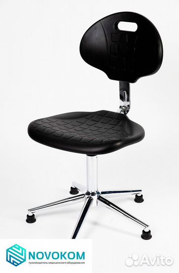 Кресло для лаборанта кр12 * голубой