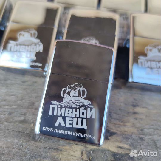 Зажигалка бензиновая с гравировкой любой надписи