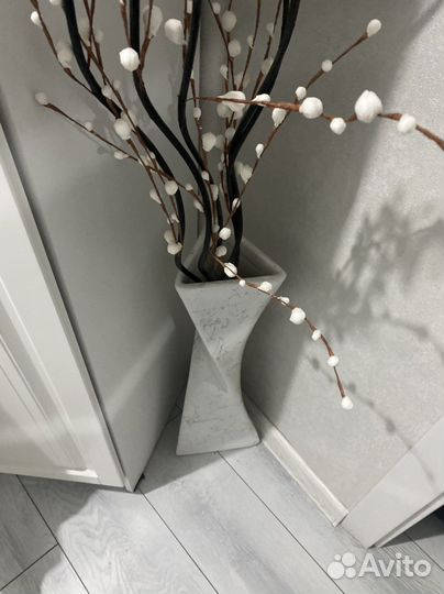 Ваза напольная высокая