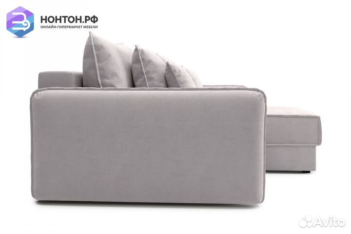 Диван угловой тик-так Антей бежевый