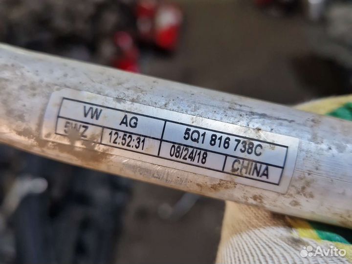 Трубка кондиционера шкода октавия А7