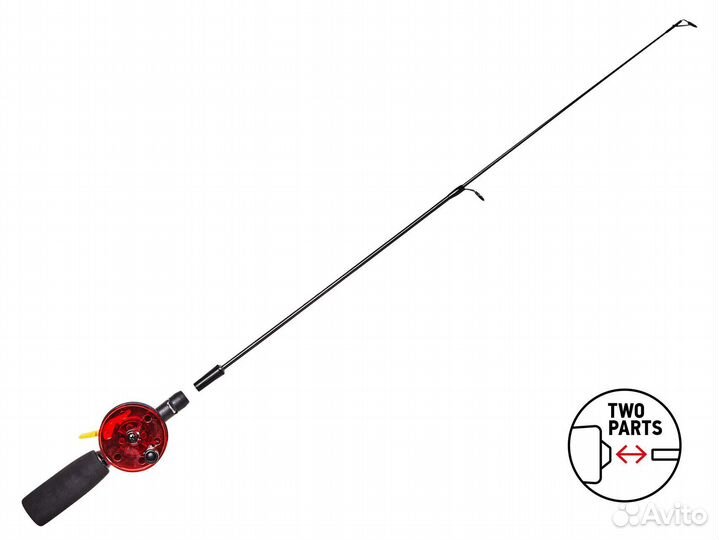 Удилище телескоп. зимнее LDR 62см графит 