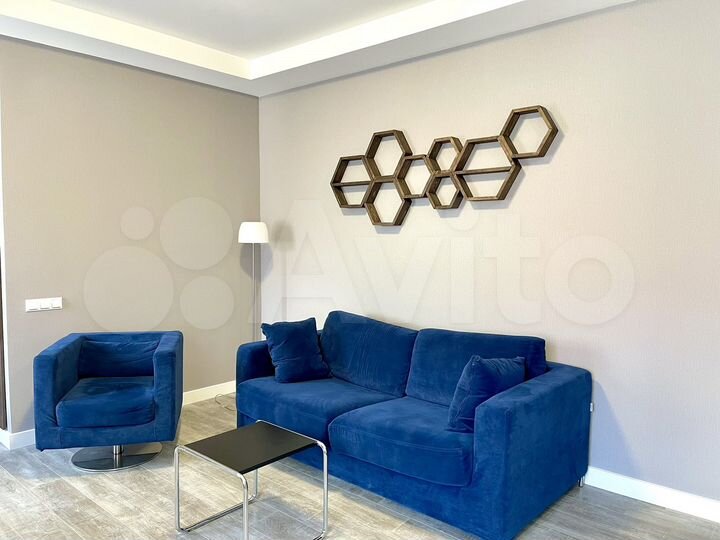 2-к. апартаменты, 57 м², 4/12 эт.