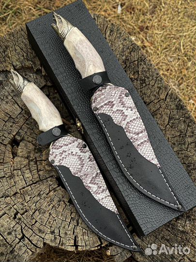 Нож из дамасской стали